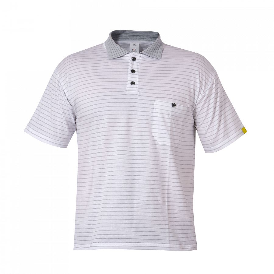 Polokošile PXT Antistatic wear bílá kr.rukáv 160 g/m2, vel. M - Obrázek Polokošile PXT Antistatic wear bílá kr.rukáv 160 g/m2, vel. M - Obrázek